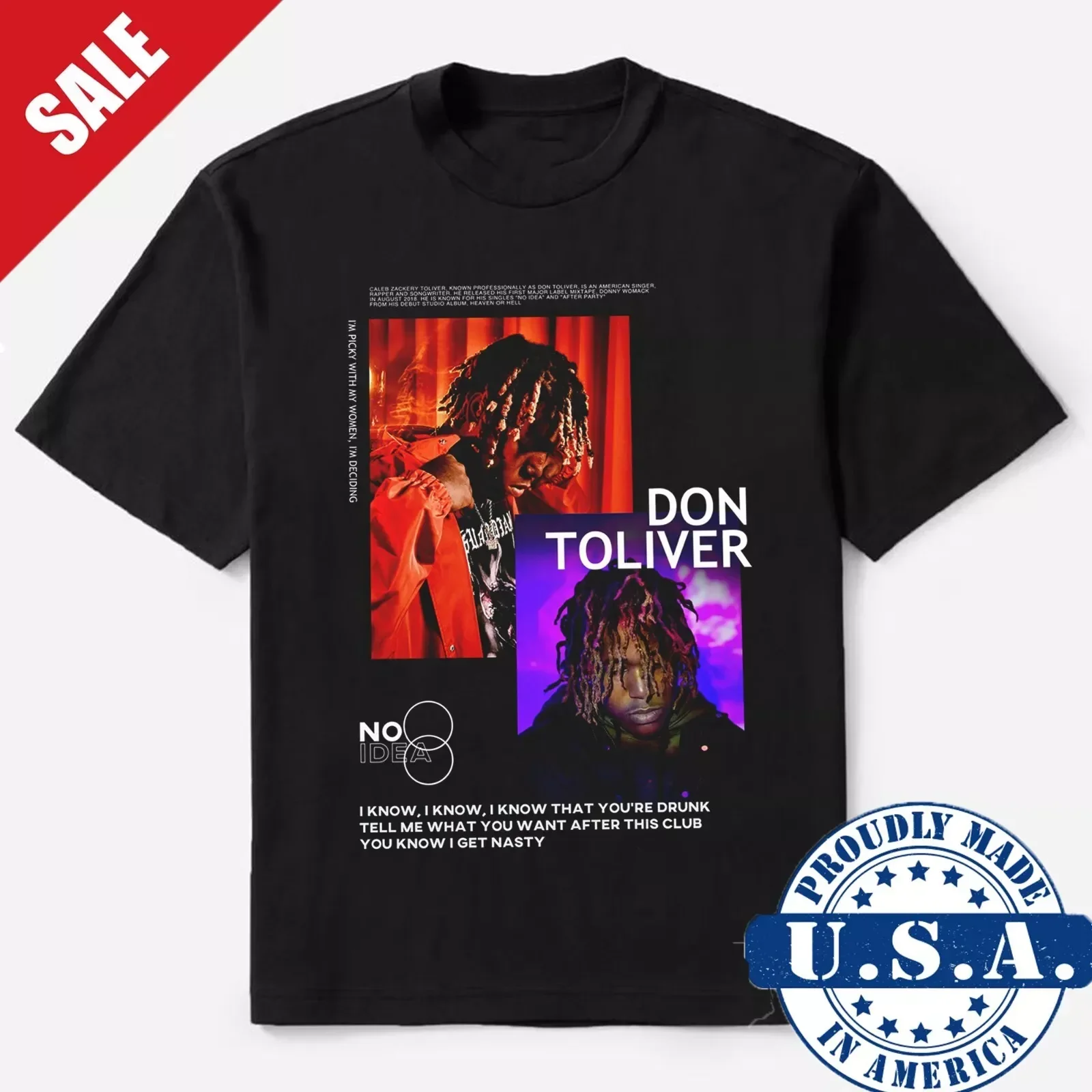 Classic Don Toliver album Unisex Men S-5XL Tee 1HN810