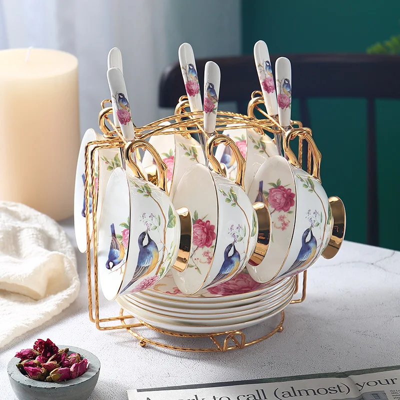 Hxl coffee cup suit ceramic afternoon tea cup suit