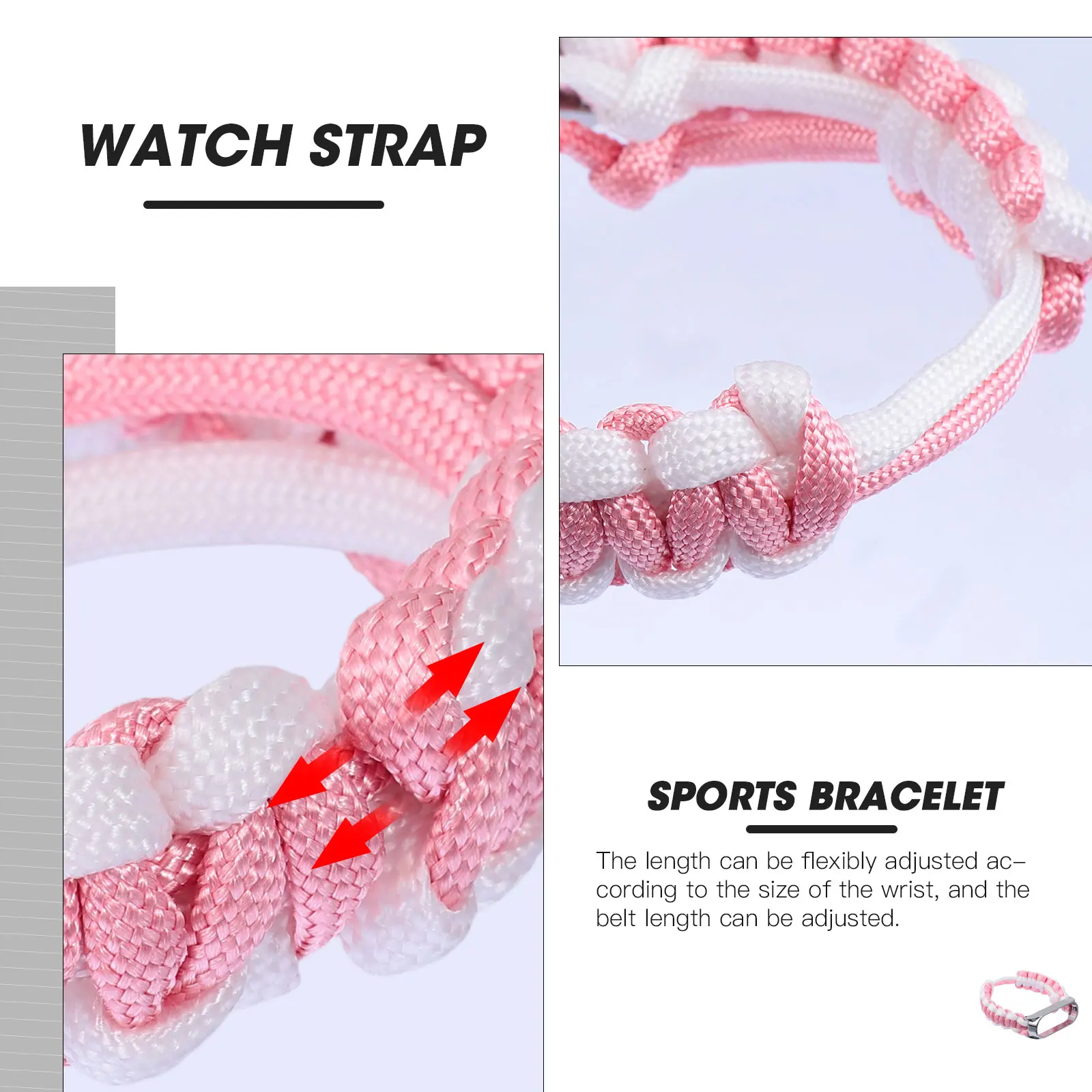 

Zinc Alloy Watch Band Wrist Strap Replacement Sports Bracelet Adjustable Length Casual Business Formal Wear High Grade Material