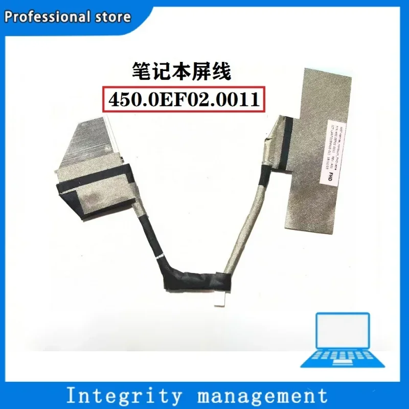 Original LED screen cable for HP Envy x360, 13-ah, tpn-w136, LCD, LVDS, 450.0ef02.0011