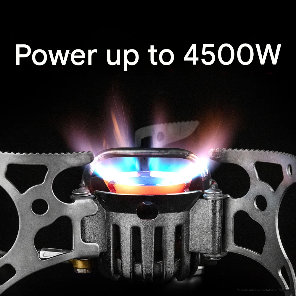 BRS-8/8A 4500W Oil and Gas Dual Purpose Furnace Outdoor Portable Split Oil Furnace High Altitude Hiking Camping Stove