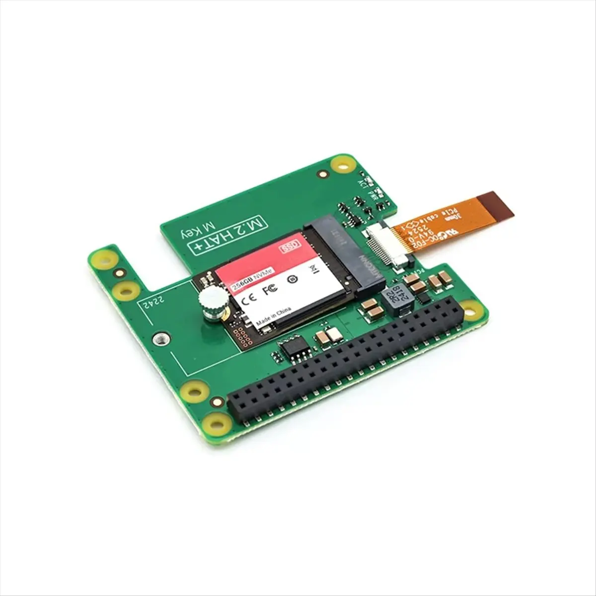 M85K For 5 SSD Upgrade Kit with M.2 HAT+, 256GB - Enhance Your Pi'S Performance