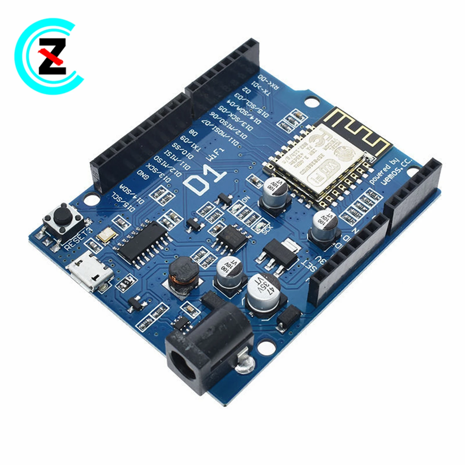 WeMos D1 WiFi UNO development board ESP8266 directly with IDE SUNLEPHANT