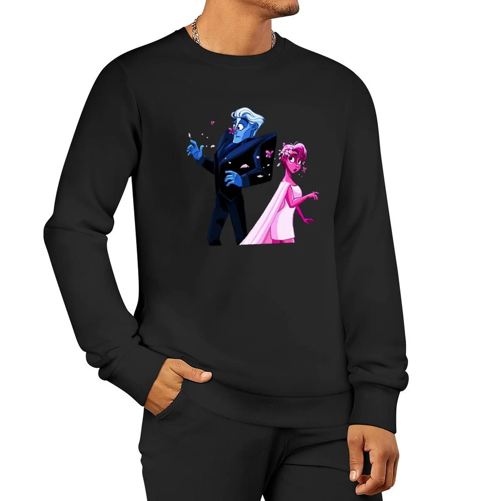 Lore Olympus Painting Tshirt - Fall In Love Pullover Hoodie autumn jacket men japanese style men clothing winter man sweatshirt