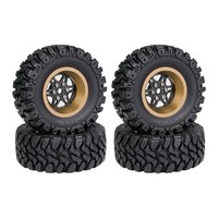 Carbon Fiber Alloy 1.2 Inch Beadlock Wheel Hub Rims for 1/18 TRX4M SCX24 FMS FCX18 FCX24 Furitek RC Car Metal Upgrade Parts