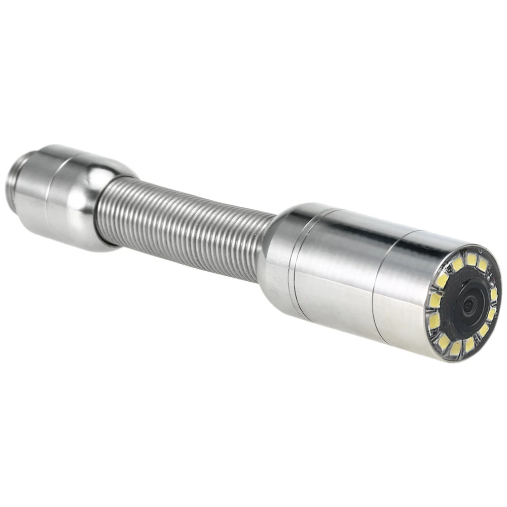 23mm Pipe Sewer Inspection Camera Waterproof Drain Pipeline Inspection Replacement Camera with Protective Head Cover Screwdriver