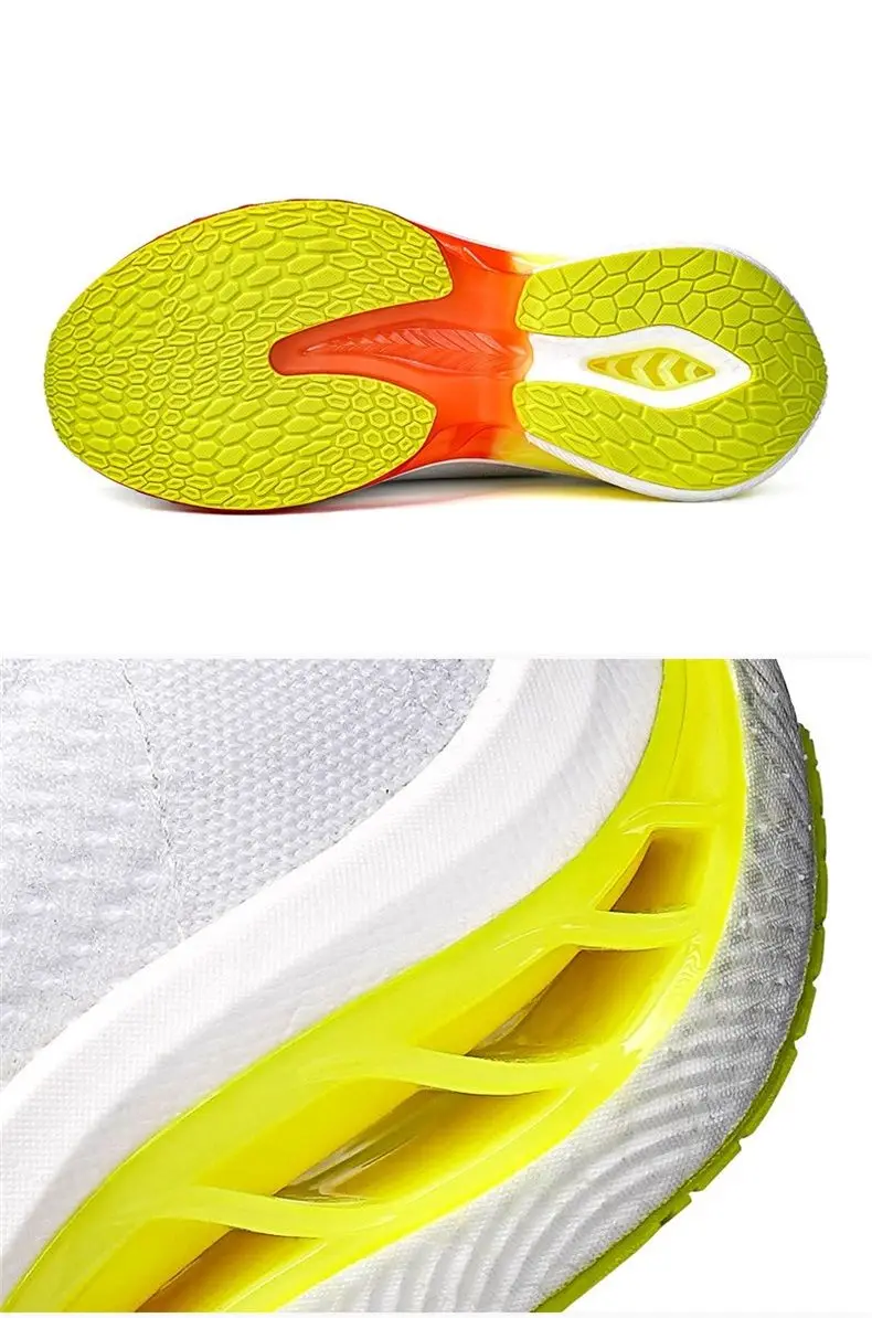 2025 New Running Shoes Men's Women's Soft Bottom Jogging Shoes Couples Size 36-45 Unisex Lightweight Socks Sneakers