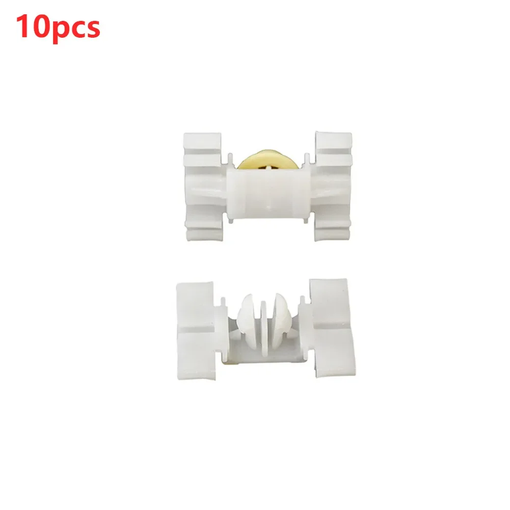 10pcs Car Side Molding Clip Car Door Bumpstrip Retaining Fastener Clips For BMW E36 Auto Interior Accessories