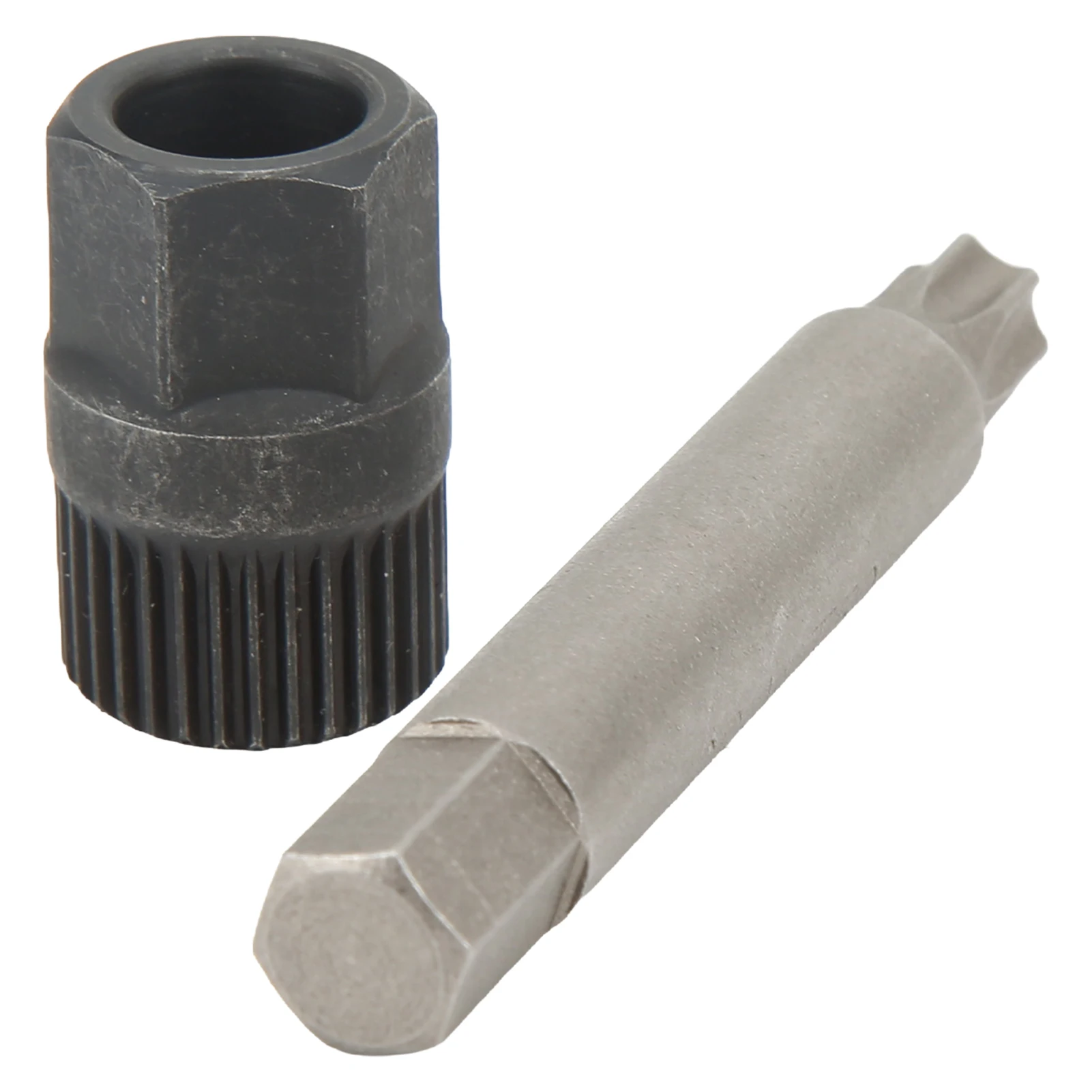 

Комплект сверл для шкива генератора, 75 мм, прочный сверхмощный антидеформационный ключ для генератора с 33 зубьями для автомобиля