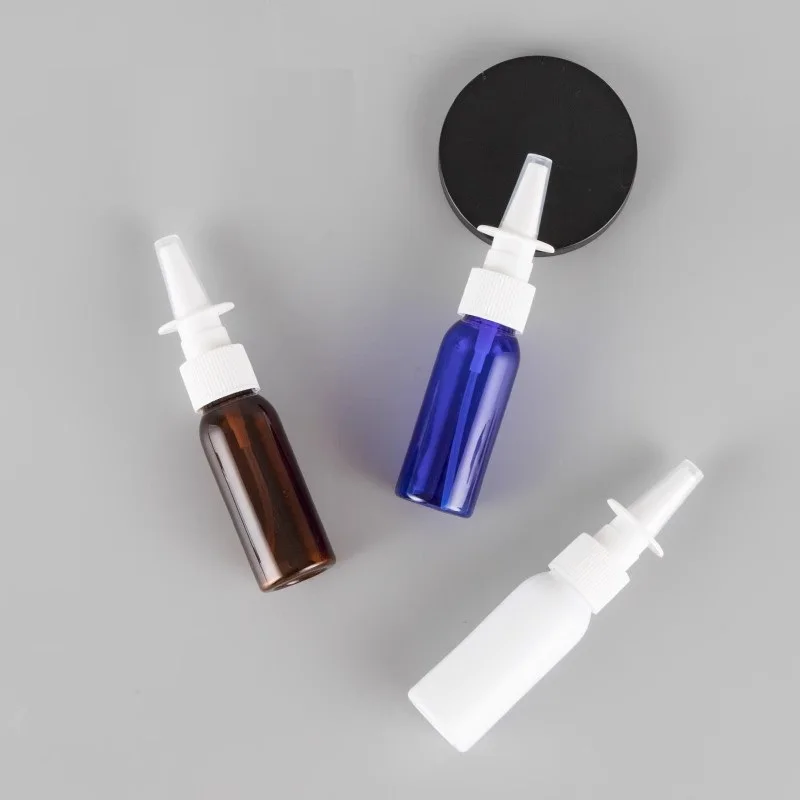 

30 шт., бутылка с распылителем для носа, пластиковый распылитель для носа, пресс-распылитель, пустые бутылки, многоразовый распылитель