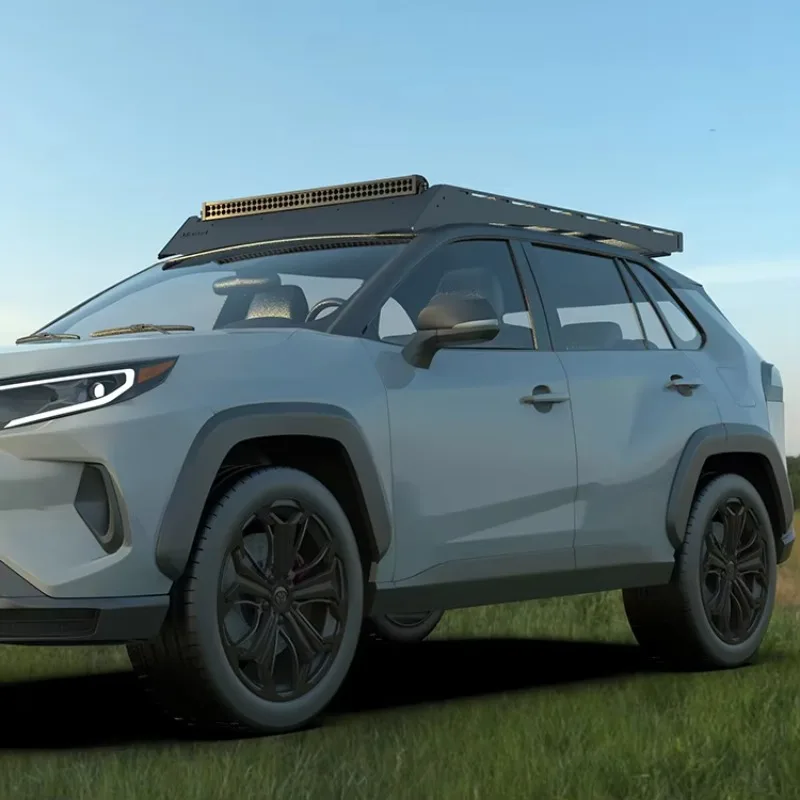 

Steel with Aluminum Roof Rack Off-road Vehicle Accessories Manufacturer Wholesale Hot Sale for Toyota rav4 SUV Roof Racks4x4！