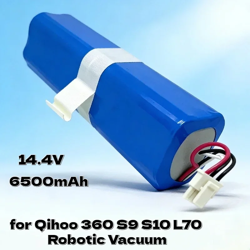 

High Capacity 14.8V 9800mAh Battery–Replacement Spare Parts Accessories for Qihoo 360 S9 S10 L70 Robotic Vacuum Cleaner Reliable