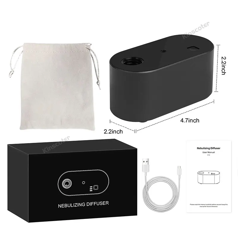 Máquinas difusoras eléctricas de aromaterapia, difusores de aroma sin agua que funcionan con botellas de aceites esenciales, emitir fragancias perfectas