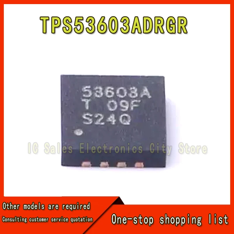 (5piece)100% New TPS53603ADRGR TPS53603A 53603A QFN-8 Chipset