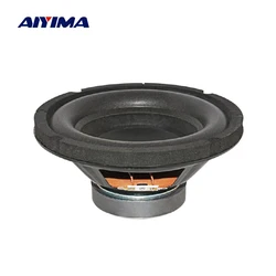 AIYIMA Audio 8 Inch 4 Ohm 80W Subwoofer Audio Speaker Home Theater Woofer Louderspeaker Driver 100 Magnetic Bubble Edge