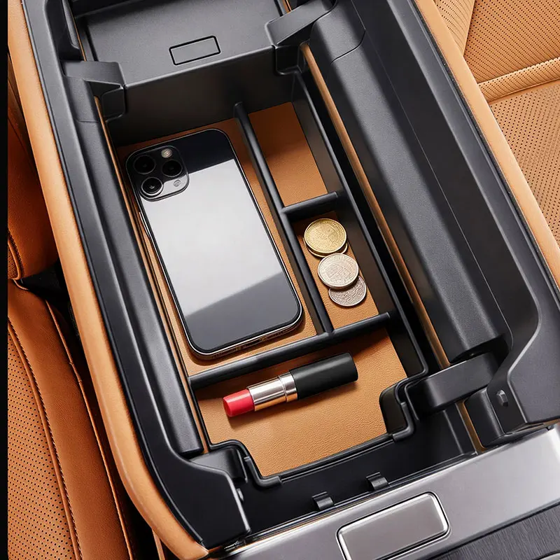 For Chery iCAR V27 iCAUR V27 2026 Center Armrest Console Organizer Hidden Car Storage Box Interior Accessories