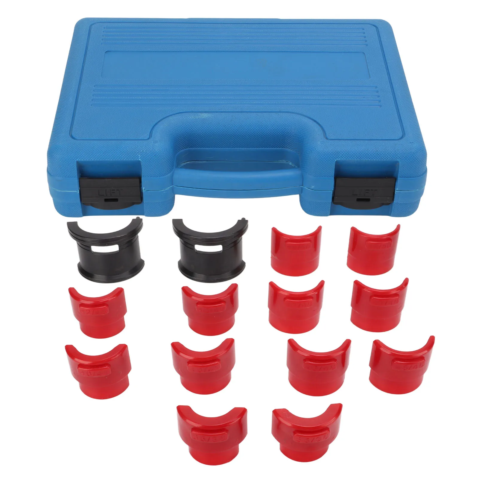 مجموعة أدوات تثبيت شوكة للدراجات النارية ، فولاذ كربون ، سائق شوكة أمامية ، شاملة للدراجات النارية ، 35 إلى 50 بوصة