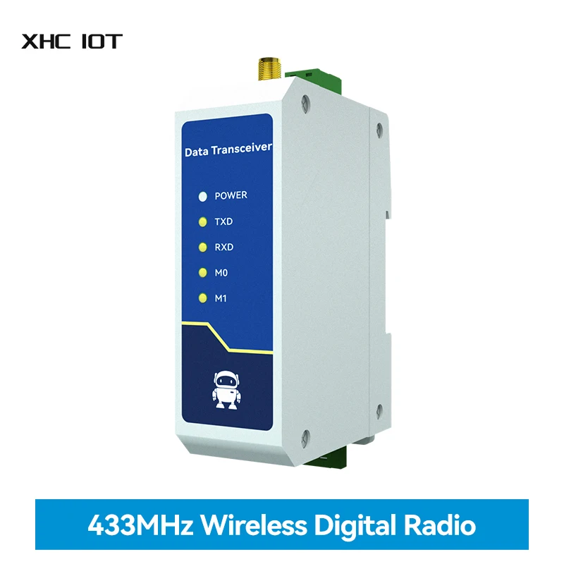 433MHz Wireless Digital Radio RS485 High-Speed Continuous Transmission XHCIOT E95-DTU(433C30-485)-V2.0 30dBm RSSI Low Latency