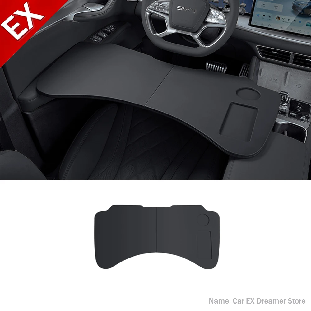 

For BYD Sealion 7 SeaLion 07 EV Car Mounted Dining Plates Small Table Boards Folding Laptop Racks Tables And Automotive Supplies