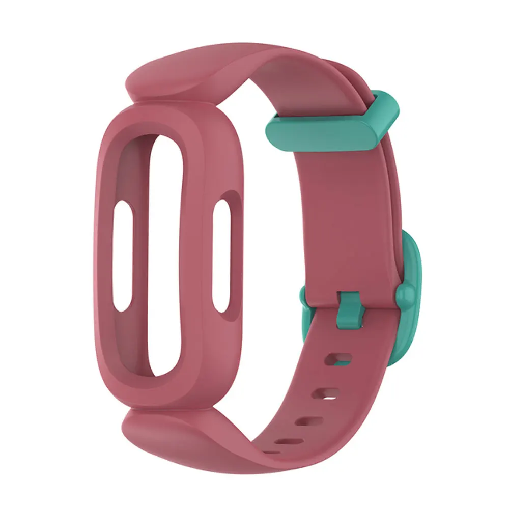 สำหรับ Fitbit Ace 3เด็กสมาร์ทสายนาฬิกาสำหรับ Fitbit Inspire 2คลาสสิกสร้อยข้อมือเปลี่ยนสายรัดข้อมือซิลิโคนอ่อน