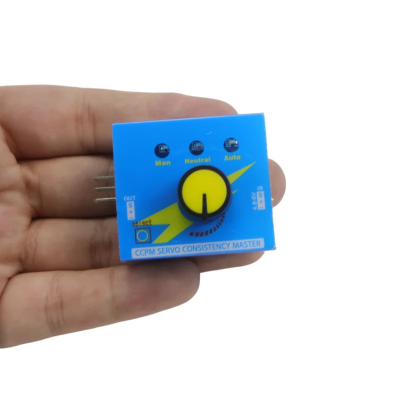 5 stks Multi Servo Tester 3CH ECS Consistentie Snelheidsregelaar Power Channel Meter Master Checker RC Helicopter Onderdelen
