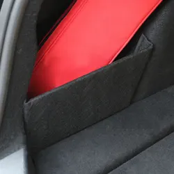 Rear Car Trunk Organizer Side Divider Accessories for Tesla Model 3 2016 - 2022 Back Tail Boot Baffle Modified Upgrade Parts