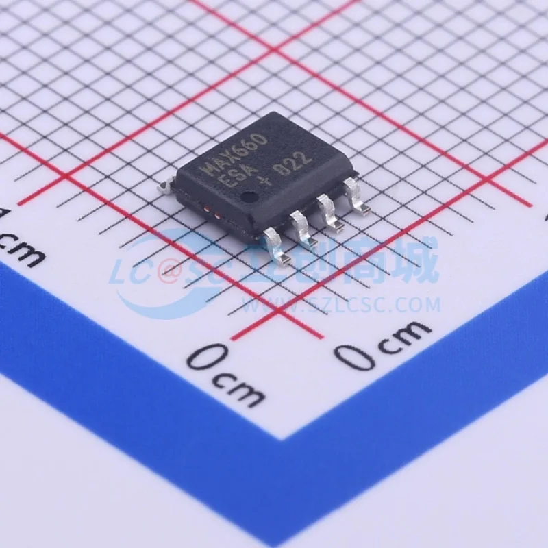 10PCS/LOT MAX660ESA+T SOIC-8 Nowy oryginał w magazynie
