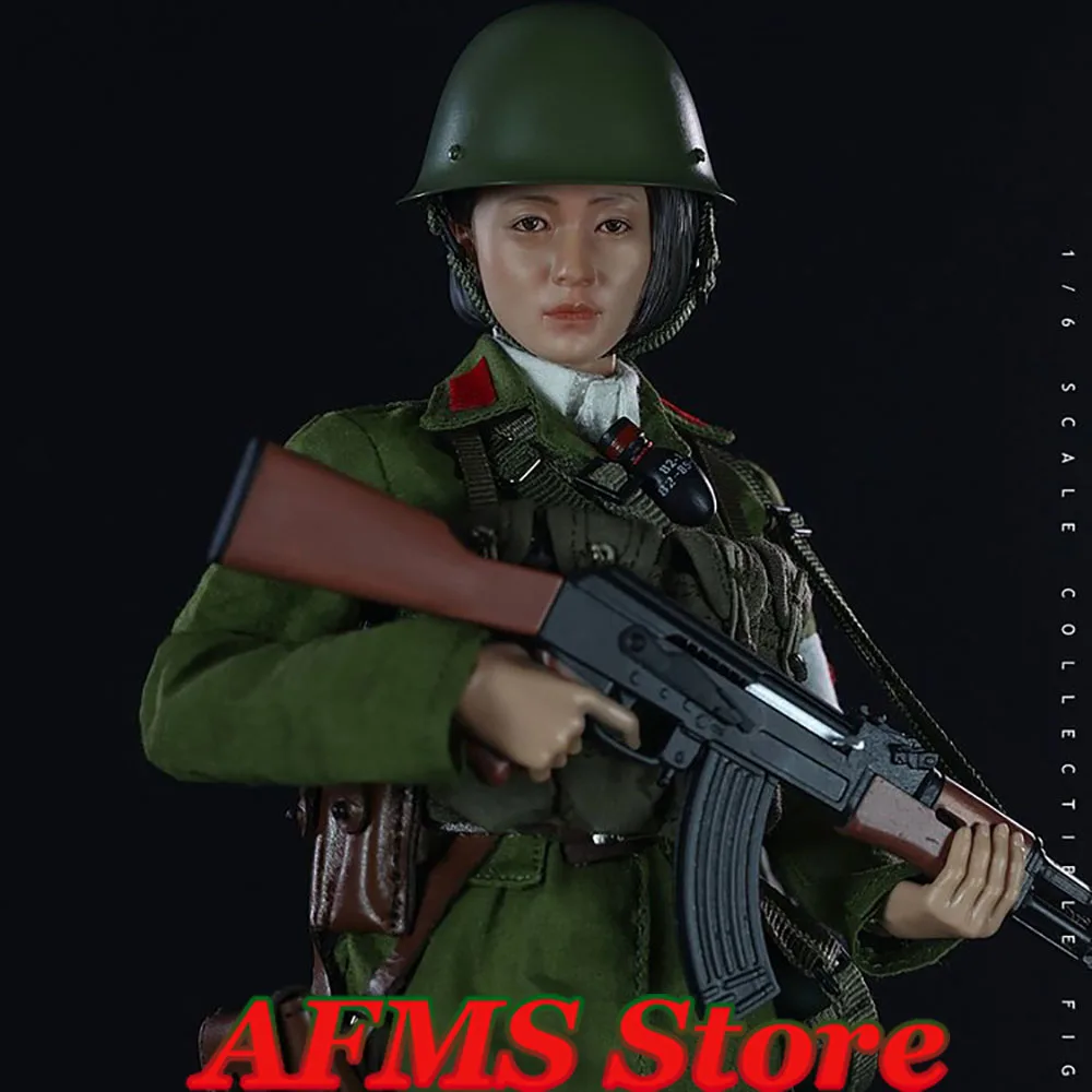 

Minitimes Toys M052 1/6 ‌Female Sanitary Worker Sino-Vietnamese War Full Set 12Inch Action Figure Model Collectible Soldier Toy