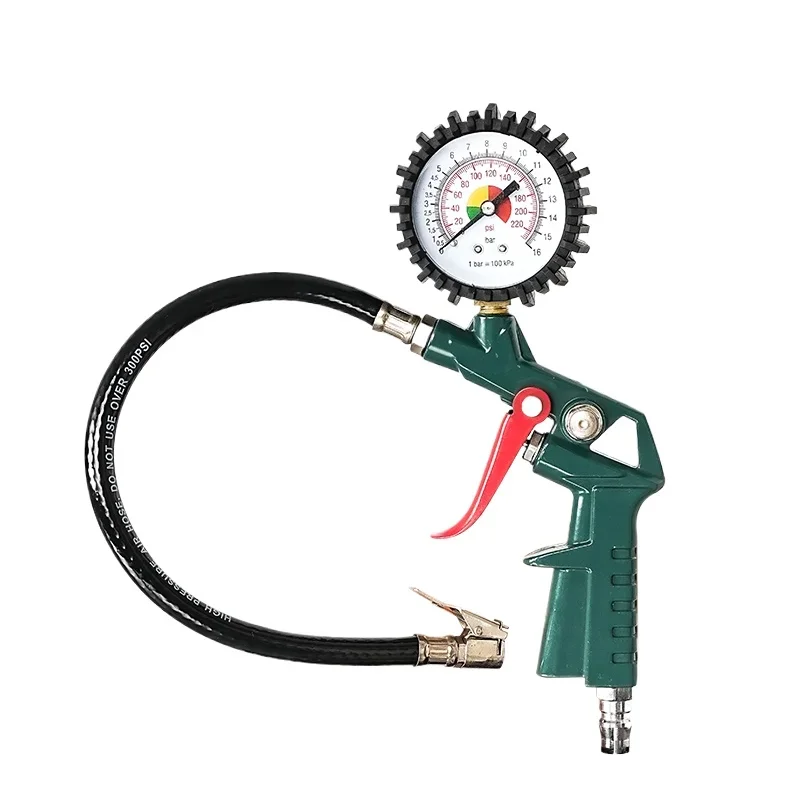 

*Tire pressure gauge air pressure gauge high precision car tire pressure monitor with inflatable head