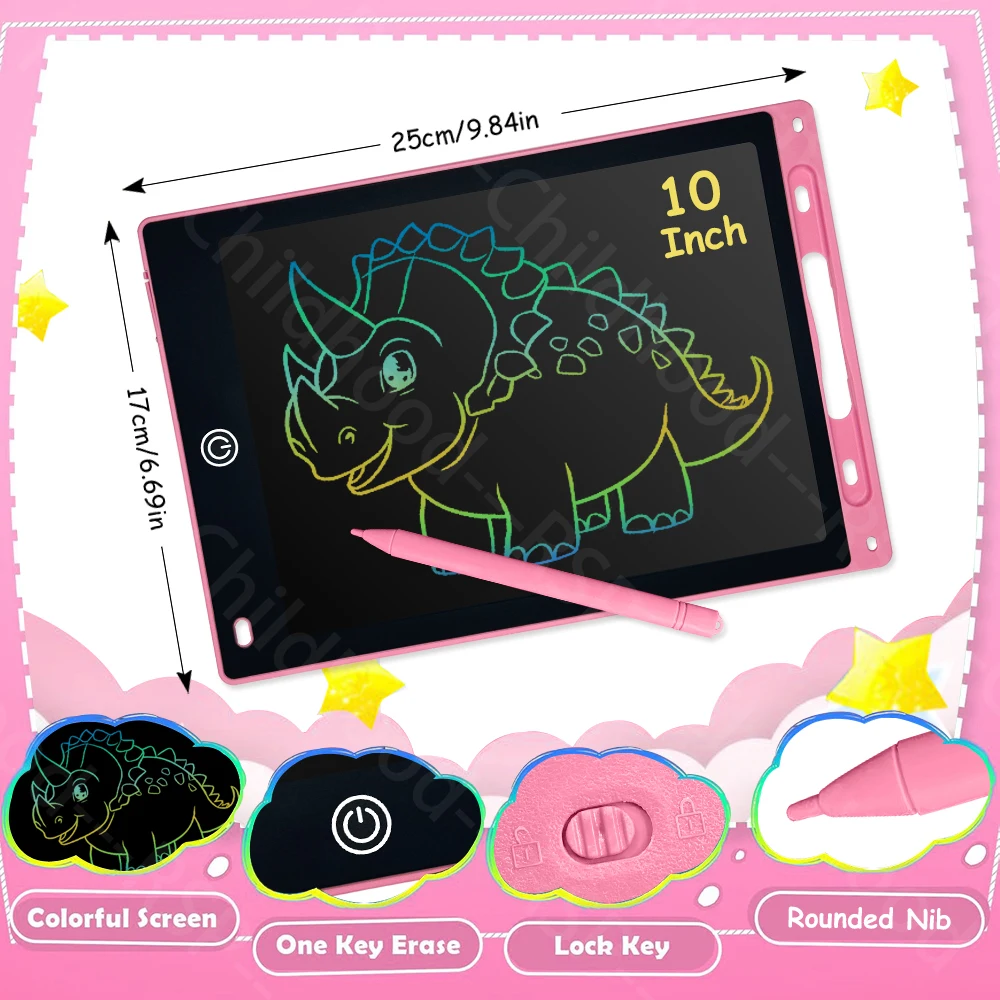 6.5/8.5/10/12 Inch LCD Schrijven Tablet Elektronische Tekentafel Doodle Schetsblok Handschrift Pad Speelgoed voor kinderen Verjaardagscadeautjes