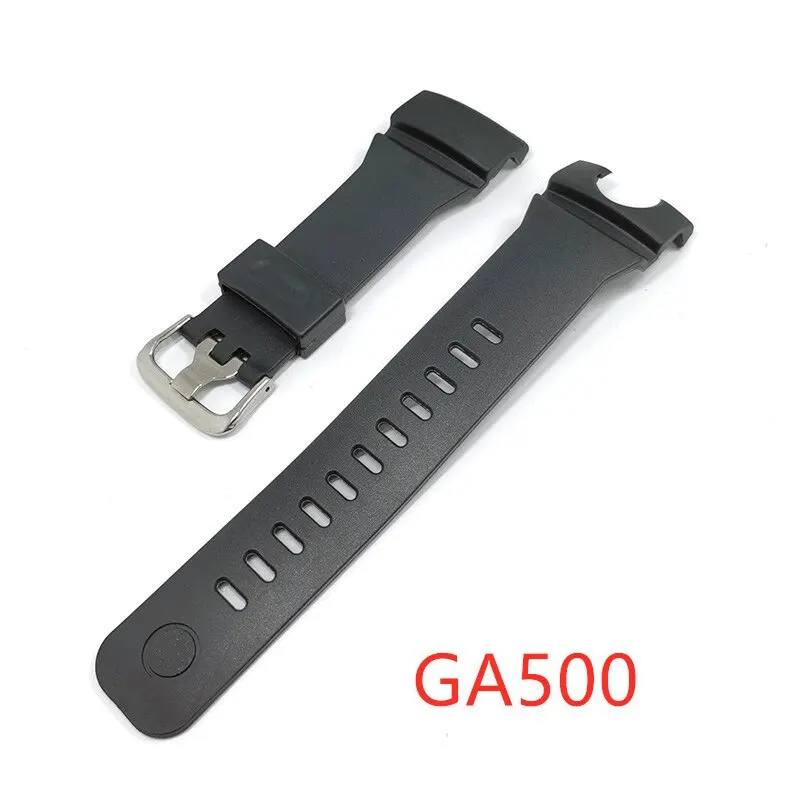 Sport PU Tali UNTUK Casio G-SHOCK Ga500 GA-500 GA-500-7A GA-500-1A GA-500-1A4 Smart Watch Aksesoris Gelang Jam Gelang Sabuk