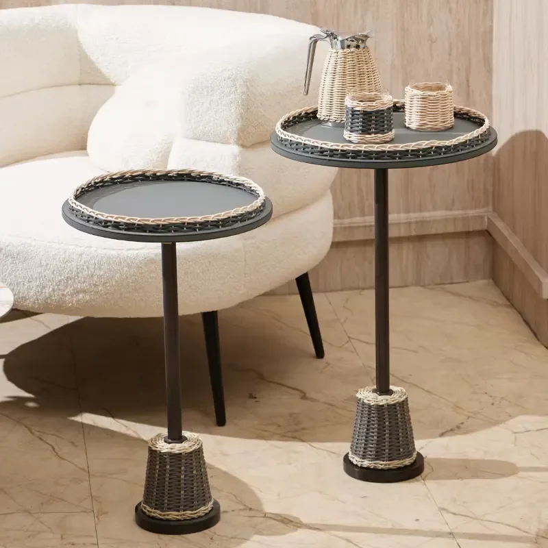 Modern Art Deco Rattan Incense Burner Grey Home Decorations  Handmade Living Room Accessories