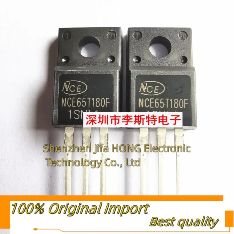 10PCS/Lot NCE65T180F  TO-220F 650V 21A   Imported Original  Best Quality