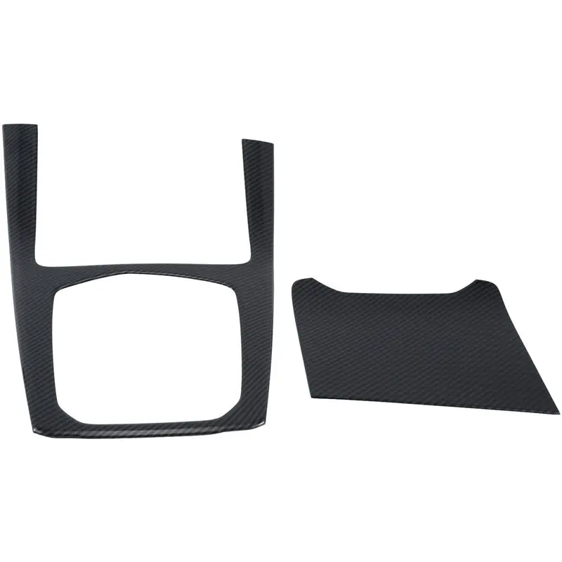 new-shown-car-interior-modification-center-console-gearbox-for-bmw-x5-2019-carbon-fiber-pattern-gear-panel-replacement