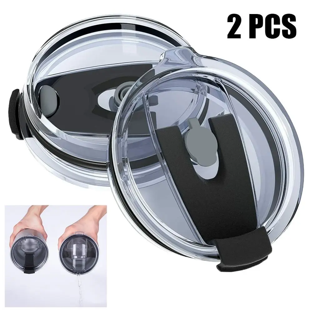 2pcs Multicolor Thermos Splash Spill Proof Cup Cap for Ozark for Trail for Rtic for Yei Plastic Lids Bottle Cover