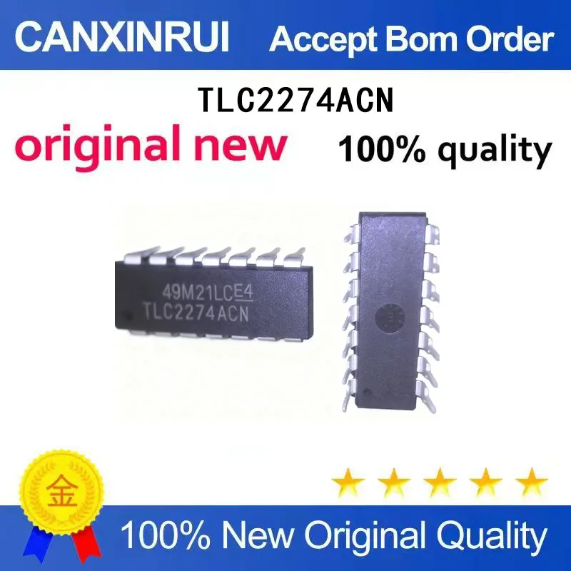 (5-100 Pieces) Brand new original TLC2274ACN TLC2274 DIP-14