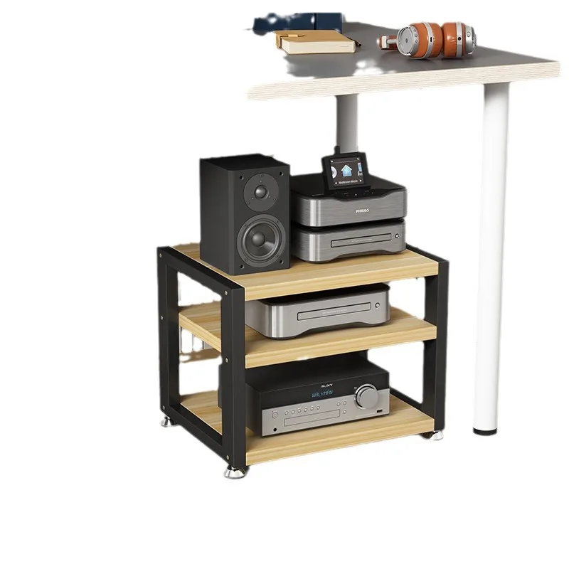 Small Amplifier Rack Bile Bracket Desktop Headphone Amplifier Audio CD Cabinet Decoder Printer Shelf