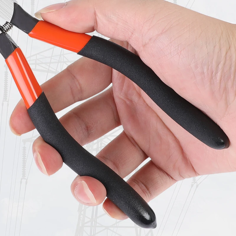 5/6 polegadas universal fio stripper cortador mini alicate de corte diagonal multifuncional ferragem ferramentas manuais eletricista
