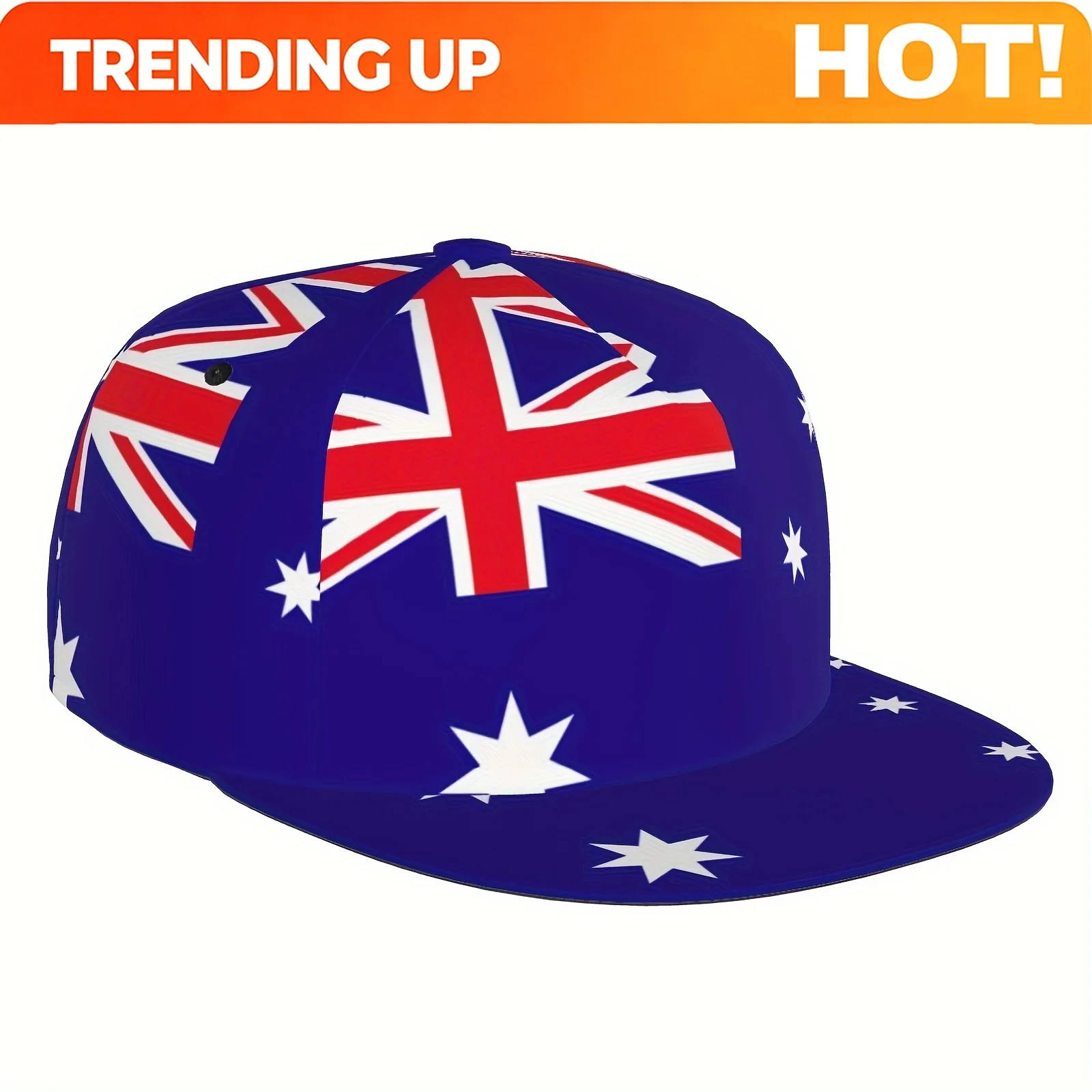 1pc, Baseball Cap, Golf Cap, Flag of Australia, Men's and Women's Sports Fashion, Suitable for Seasonal Running Exercises and Ou