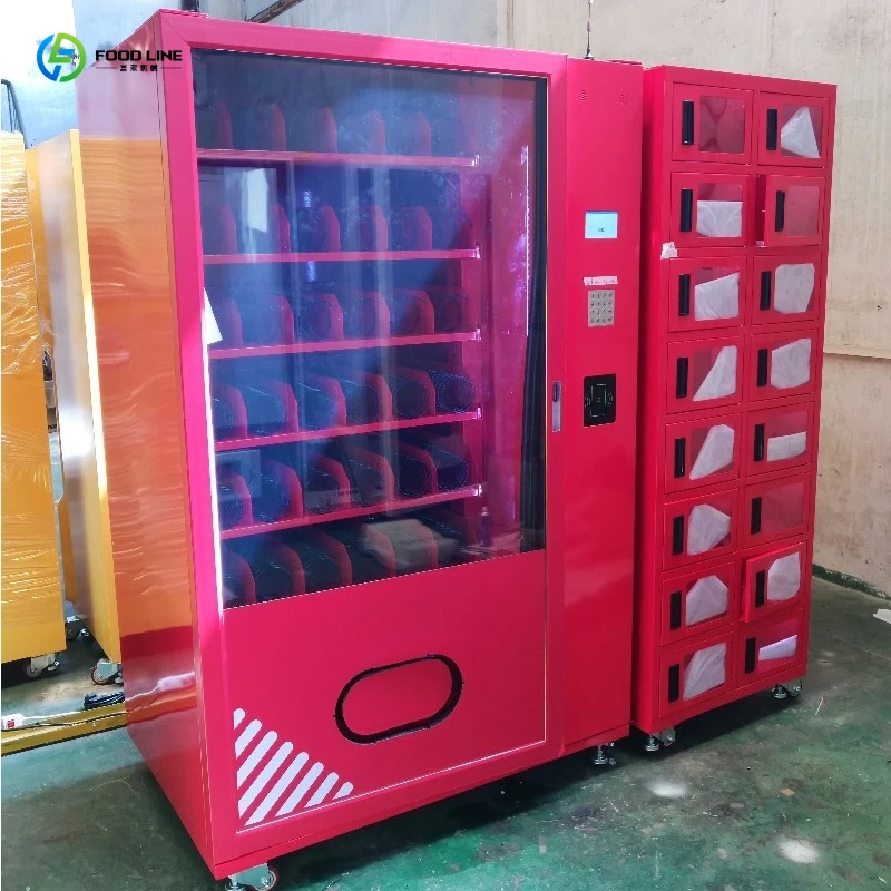 FL Industrial PPE Vending Machine Smart Retail Kiosk for Helmet Earplug Goggle Glove Storage Workshop Site