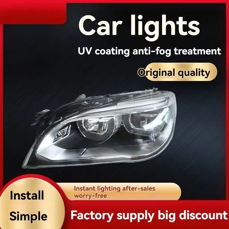 Suitable for 09-16 7 Series F02 Headlight Half Assembly, Old Model to 18 New Model LED Front Headlight Conversion