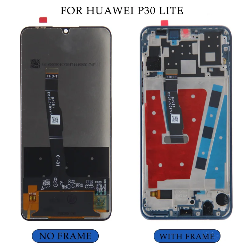 LCD For HUAWEI P30 Lite Display For HUAWEI P30 Lite Nova 4e MAR-LX1A LX2 LX3A LCD Screen Digitizer Assembly Replacement Parts