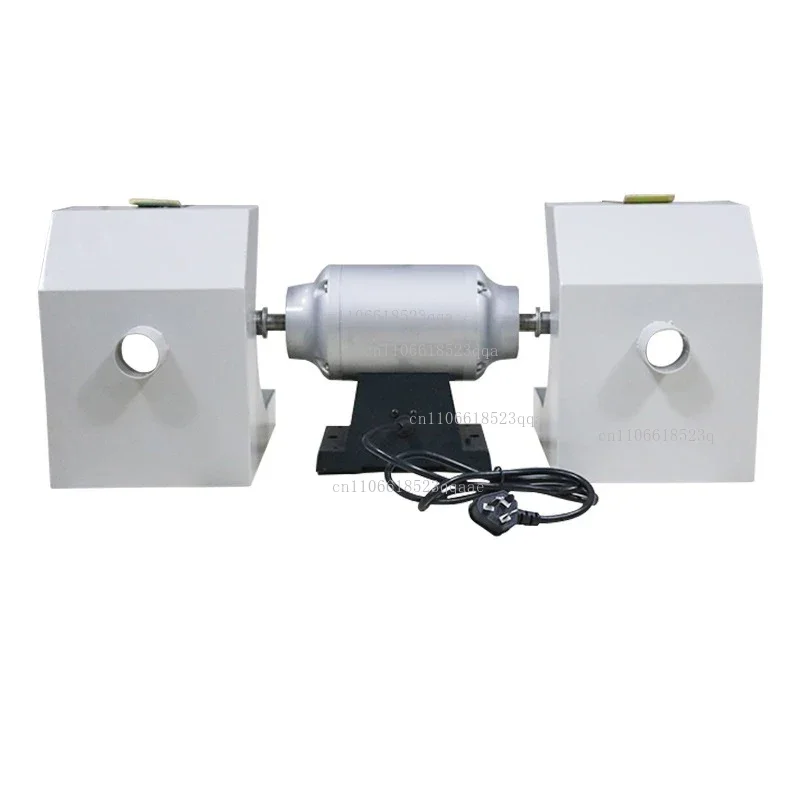 Surprise Price NEW Double top polisher Laboratory Equipment Polishing Lathe Grinding Polisher For Dental Laboratory Dust Cove