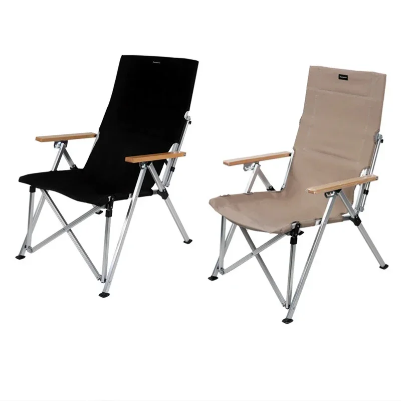 

Premium Outdoor deck chair Ultra-light aluminum alloy Portable beach courtyard lunch break picnic camping folding chair