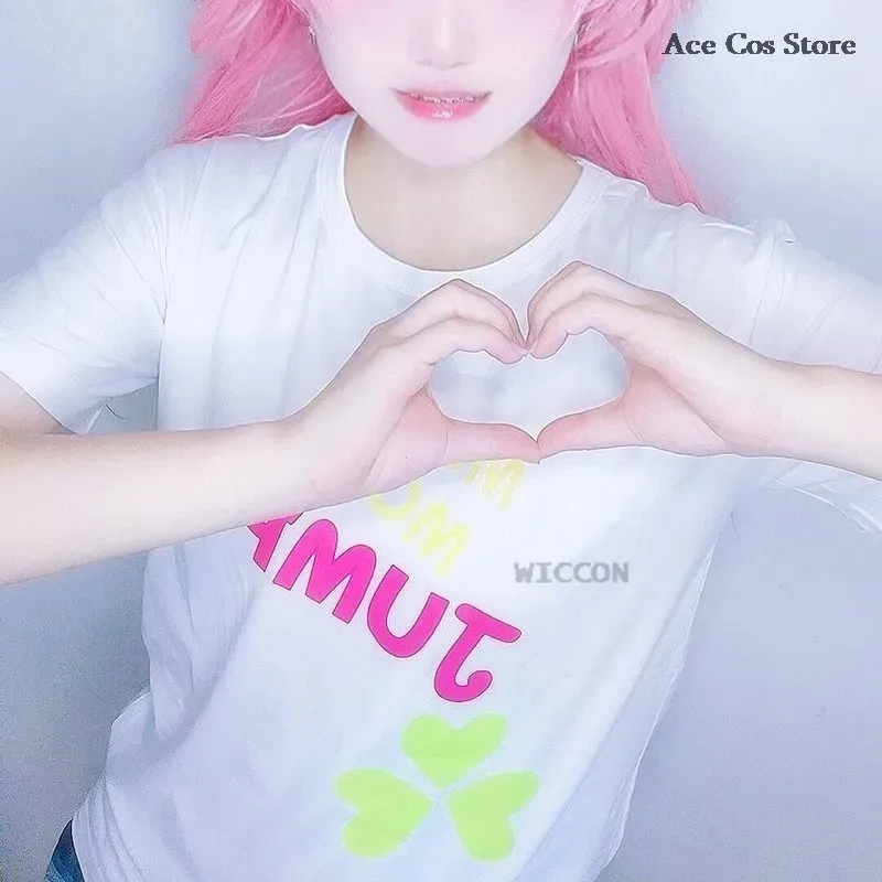 Az15 مشروع Sekai تأثيري MMJ المزيد القفز Kiritani Haruka Hanasato Minori Momoi Airi Hinomori Shizuku المشجعين دعوة زي تي شيرت Co