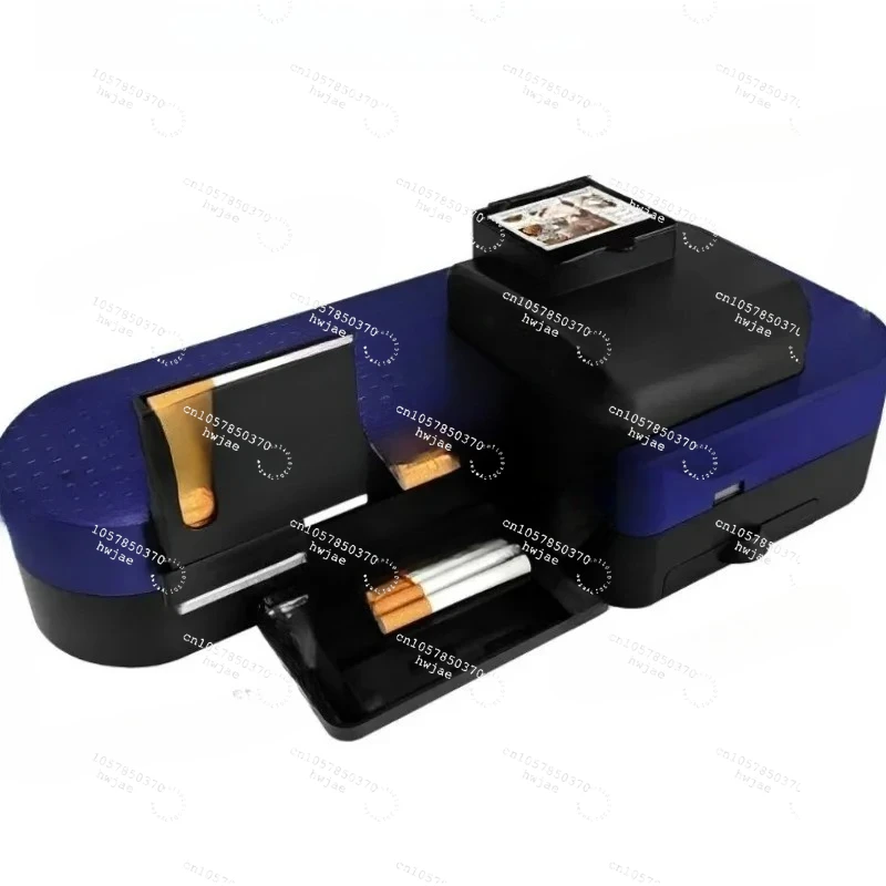 Auto Cigarette Rolling Machine 10 Tubes One-Time Filter Tips Tobacco Filler 220V/110V