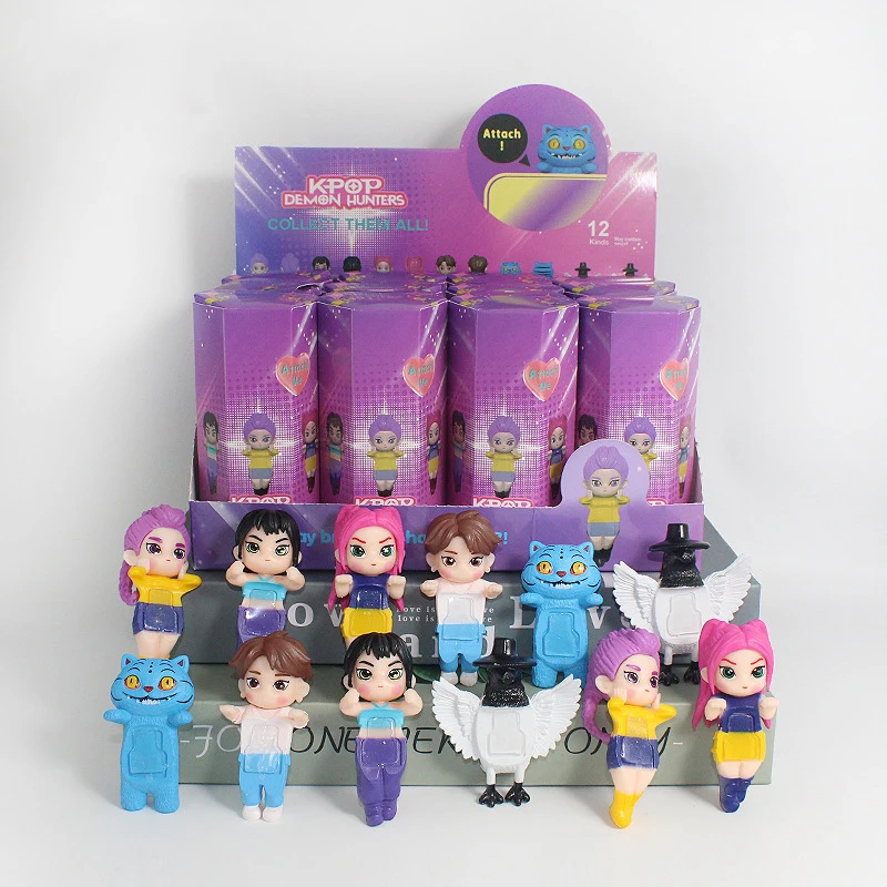

K-pop Demon Hunters слепая коробка Devil Saja Collect аниме фигурка детская вечеринка косплей игровой мультфильм охотаник декоративный рождественский подарок