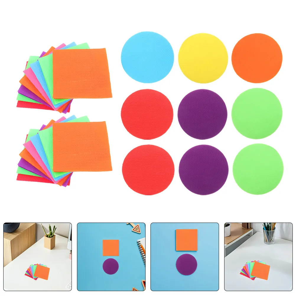 

60Pcs Carpet Spot Markers Vibrant Round Floor Spots for Kids Preschool Classroom Sitting Markers Reusable Carpet Dots Learning