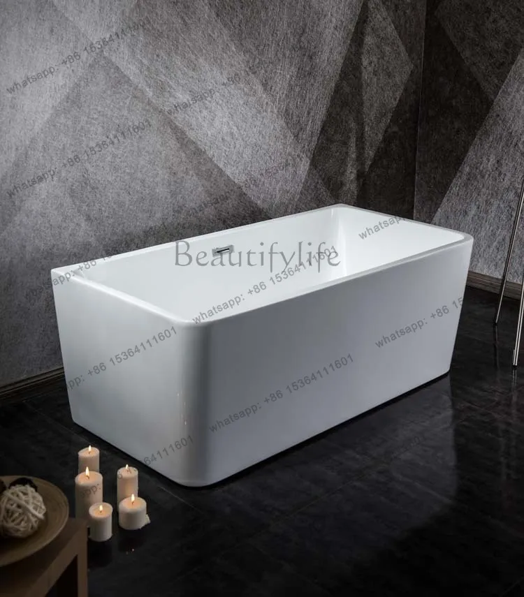 Acrylic independent hotel engineering villa project bathtub bath hotel home
