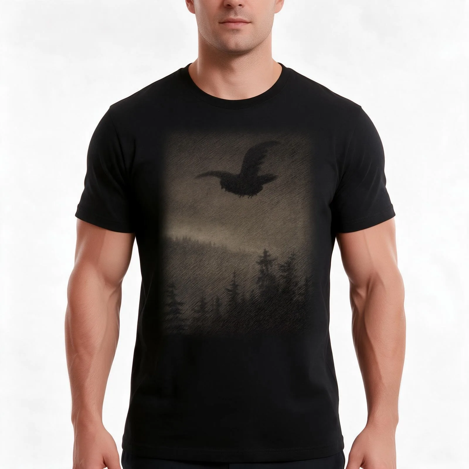 Pesta Kommer by Theodor Kittelsen T-Shirt Summer Casual Cotton Tee Oversized Streetwear Tops Vintage Graphic Print